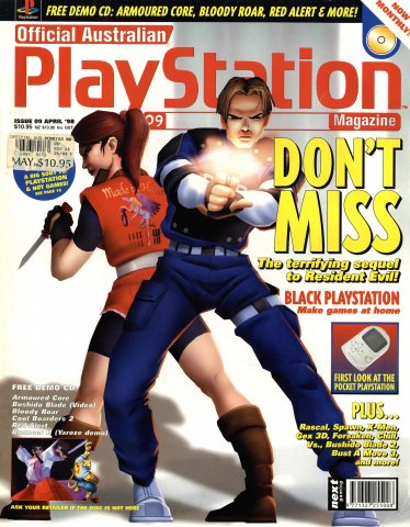 Official Australian PlayStation Magazine 009 (April 1998)