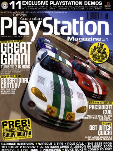 Official Australian PlayStation Magazine 031 (February 2000)