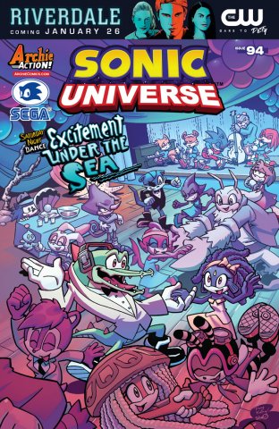 Sonic Universe 094 (March 2017) (Excitement Under the Sea variant)