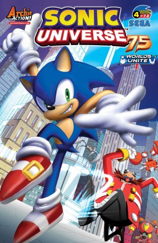 Sonic Universe 075 (June 2015) (variant 4)