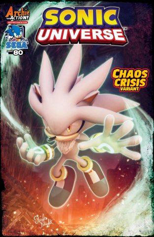 Sonic Universe 080 (November 2015) (Chaos Crisis variant)