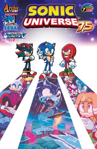 Sonic Universe 075 (June 2015) (variant 7)