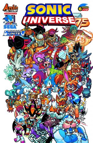 Sonic Universe 075 (June 2015) (variant 6)