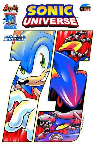 Sonic Universe 075 (June 2015) (variant 1)