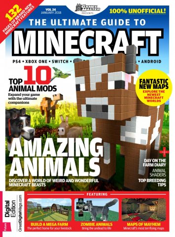 GamesMaster Presents: The Ultimate Guide to Minecraft Vol.24 (January 2018)