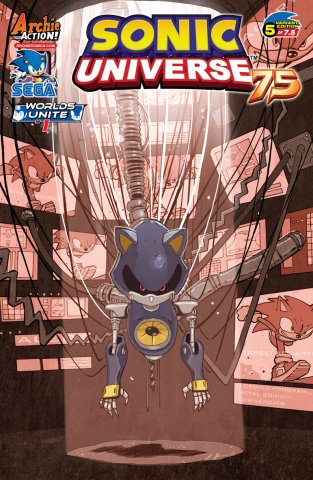 Sonic Universe 075 (June 2015) (variant 5)