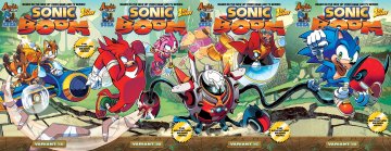Sonic Boom 001 (December 2014) (variant covers A-D join)