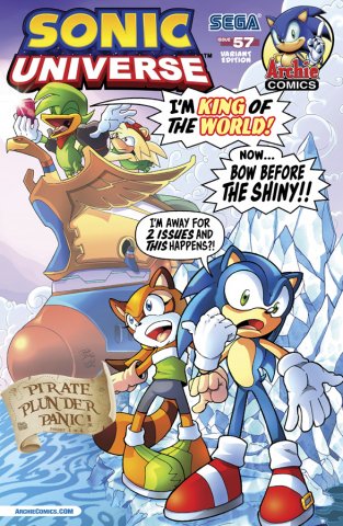 Sonic Universe 057 (December 2013) (variant edition)