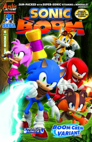 Sonic Boom 006 (May 2015) (Boom Crew variant)