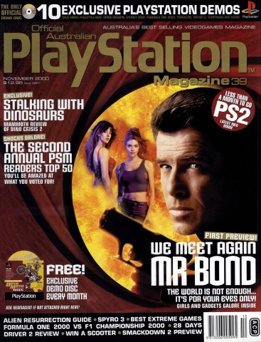 Official Australian PlayStation Magazine 039 (November 2000)