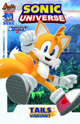 Sonic Universe 074 (May 2015) (Tails variant)