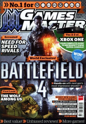 GamesMaster Issue 266 (August 2013) (print edition)