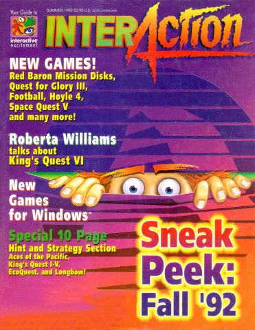 InterAction Issue 14 (Volume 5 Number 2) Summer 1992