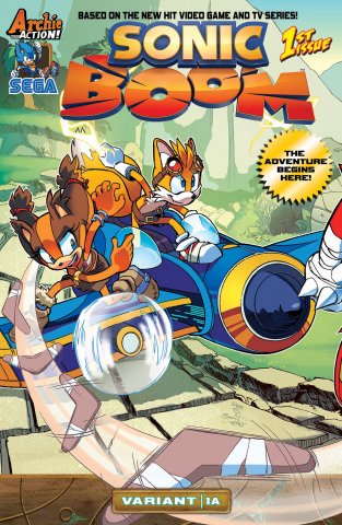 Sonic Boom 001 (December 2014) (variant 1A)