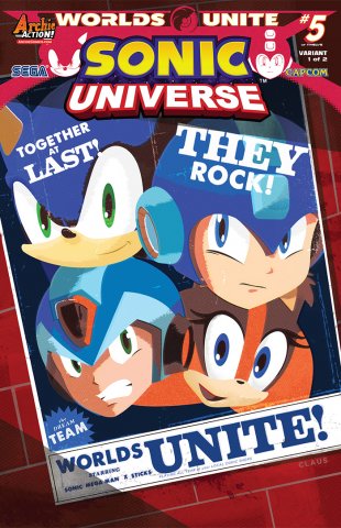 Sonic Universe 077 (August 2015) (variant 1)