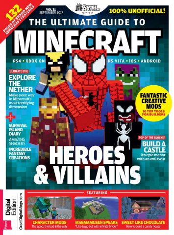 GamesMaster Presents: The Ultimate Guide to Minecraft Vol.21 (September 2017)