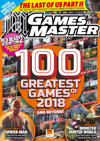 GamesMaster Issue 325 (January 2018)