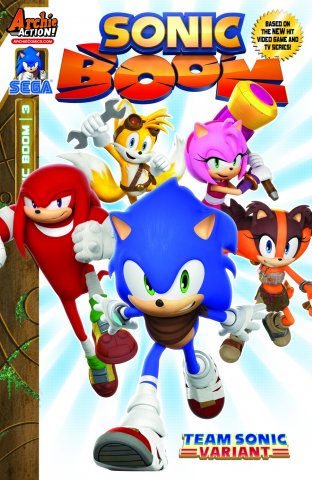 Sonic Boom 003 (February 2015) (Team Sonic variant)