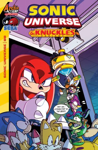Sonic Universe 089 (October 2016) (& Knuckles variant)
