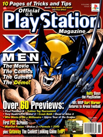 Official U.S. PlayStation Magazine Issue 033 Volume 3 Issue 9 (June 2000)