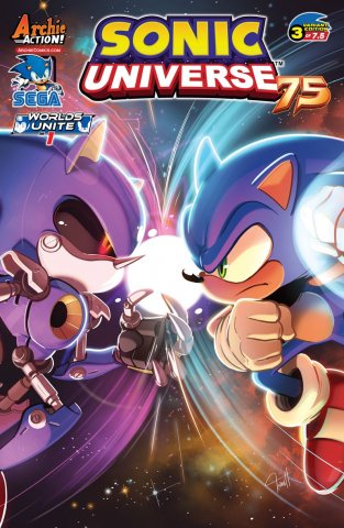Sonic Universe 075 (June 2015) (variant 3)