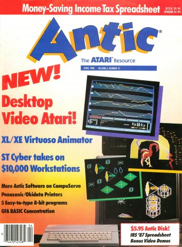 Antic Issue 066 April 1988