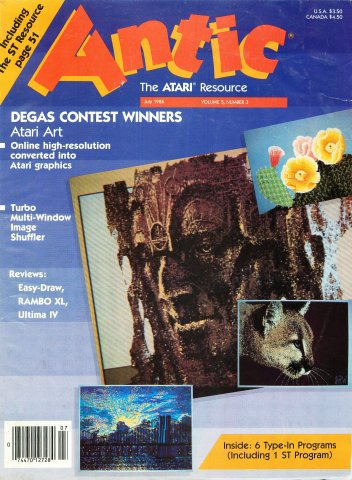 Antic Issue 045 July 1986