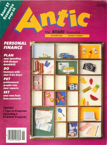 Antic Issue 049 November 1986