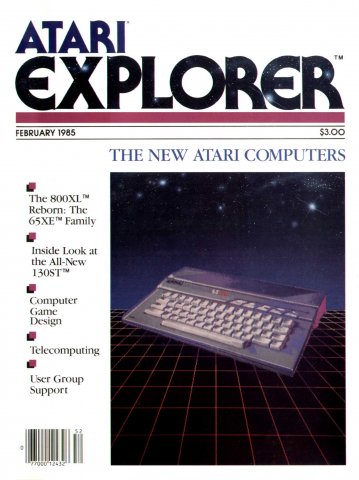 Atari Explorer Issue 01 (February 1985)