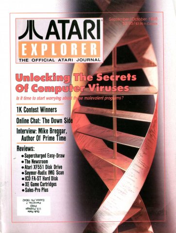 Atari Explorer Issue 16 (September / October 1988)