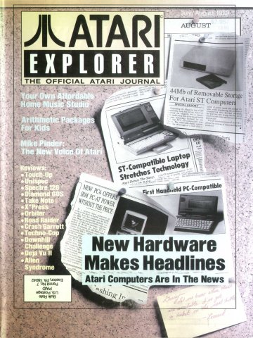 Atari Explorer Issue 21 (July / August 1989)