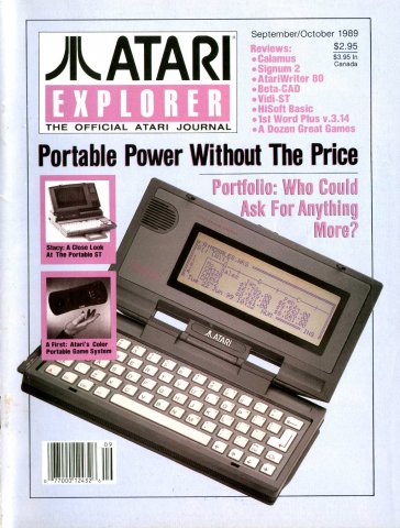 Atari Explorer Issue 22 (September / October 1989)