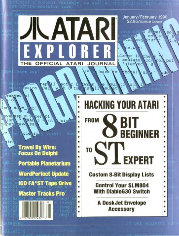 Atari Explorer Issue 24 (January / February 1990)