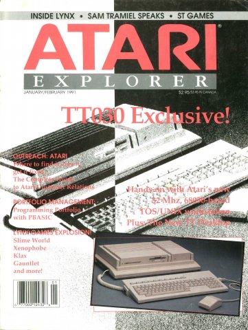 Atari Explorer Issue 26 (January / February 1991)