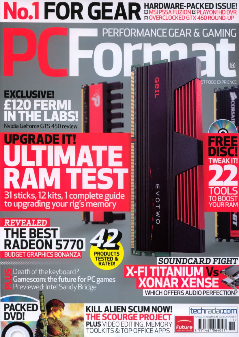 PC Format Issue 245 (November 2010)