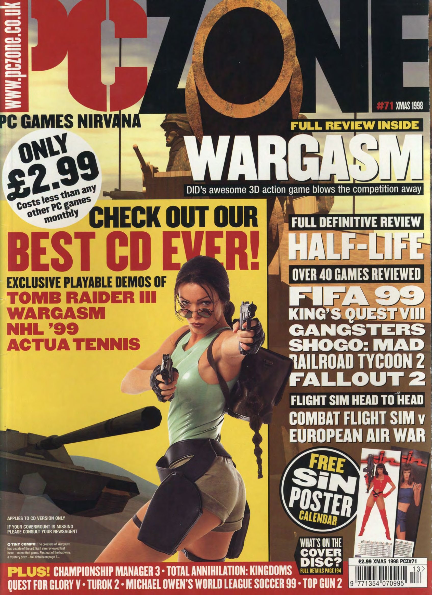 PC Zone Issue 071 (Xmas 1998)