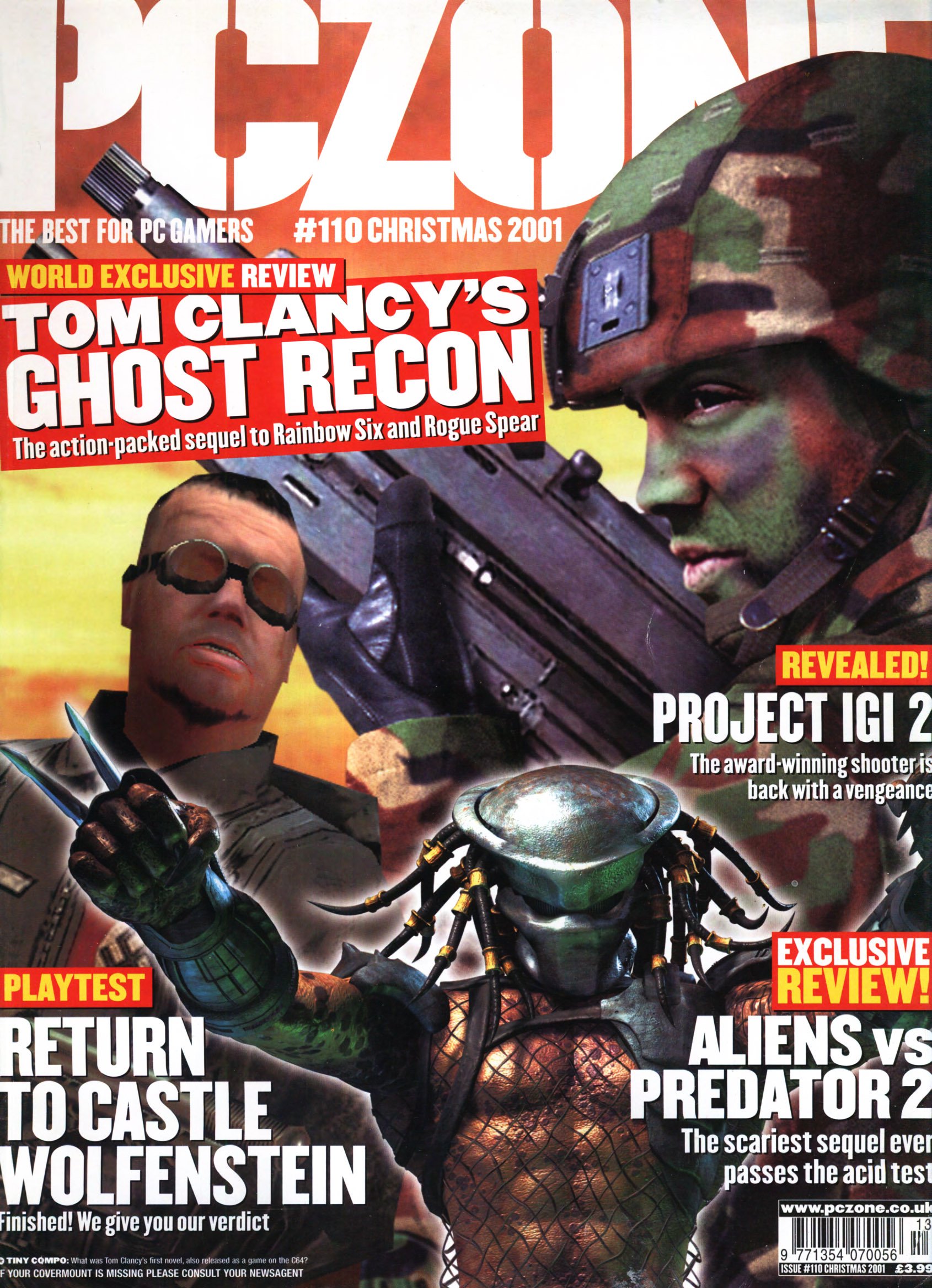 PC Zone Issue 110 (Xmas 2001)
