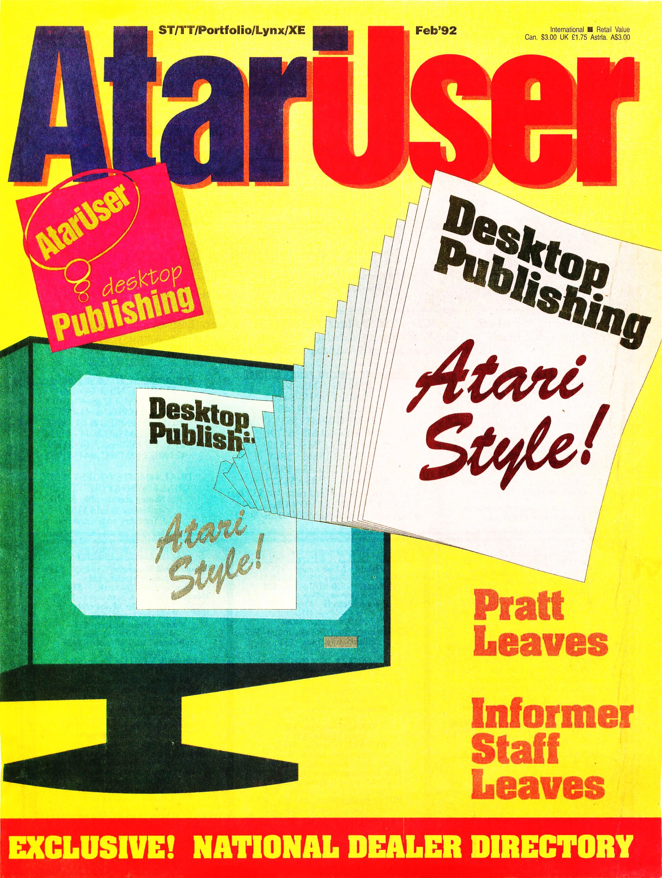 AtariUser 10 (February 1992)