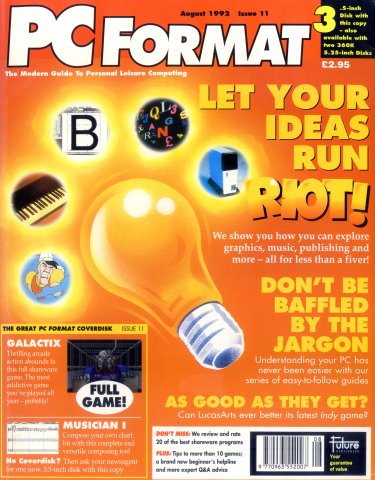 PC Format Issue 011 (August 1992)