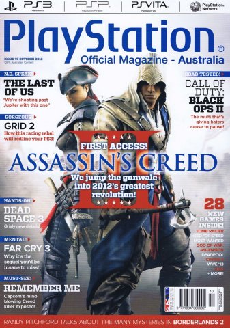 PlayStation Official Magazine Issue 073 (October 2012)