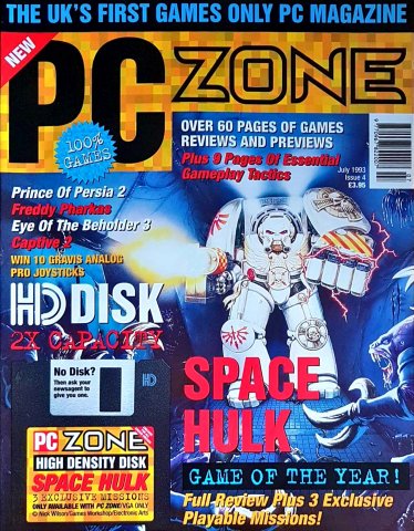 PC Zone Issue 004 (July 1993)