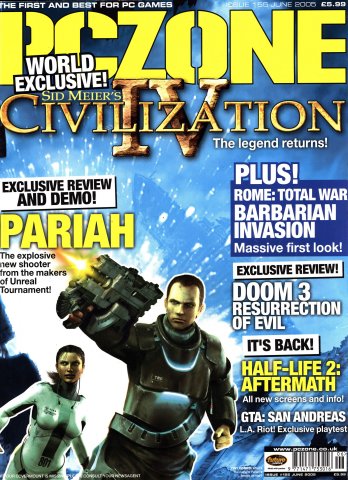 PC Zone Issue 155 (June 2005)