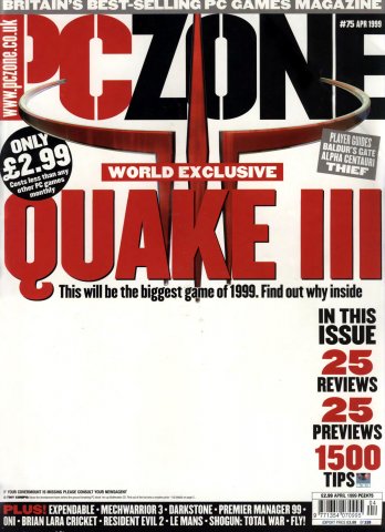 PC Zone Issue 075 (April 1999)