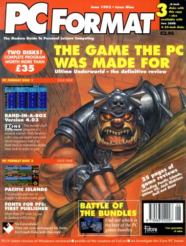 PC Format Issue 009 (June 1992)