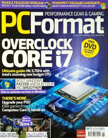 PC Format Issue 229 (August 2009)