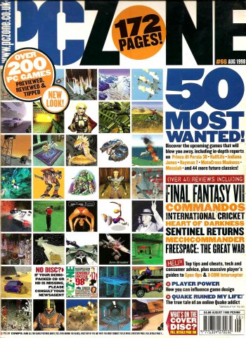 PC Zone Issue 066 (August 1998)