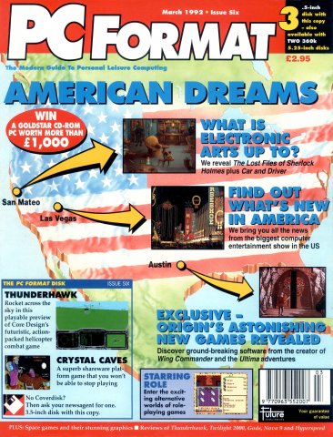 PC Format Issue 006 (March 1992)