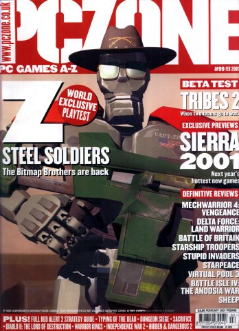 PC Zone Issue 099 (February 2001)