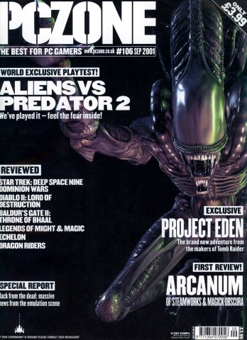 PC Zone Issue 106 (September 2001)