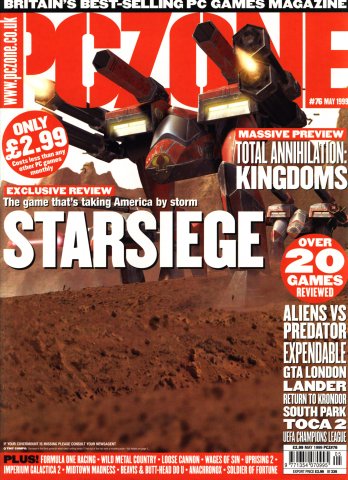 PC Zone Issue 076 (May 1999)